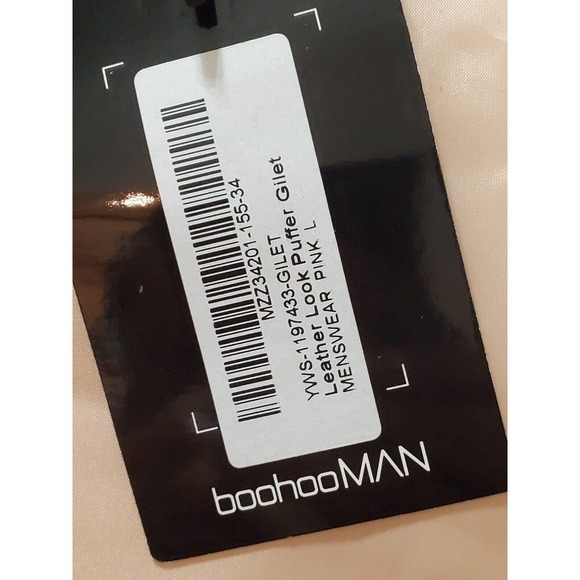 Boohoo Man Mens Beige Sleeveless Pockets Full Zipper Casual Vest Size Large - Picture 12 of 16